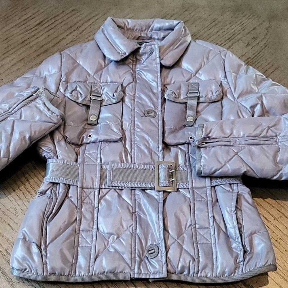 Silver puffer jacket Original Marines size S